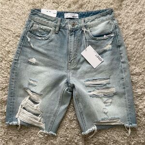 Vervet Brand Blue Jean Shorts, NWT